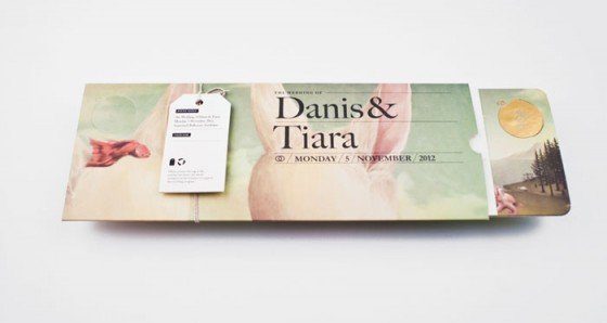 Hochzeitseinladung Illustration