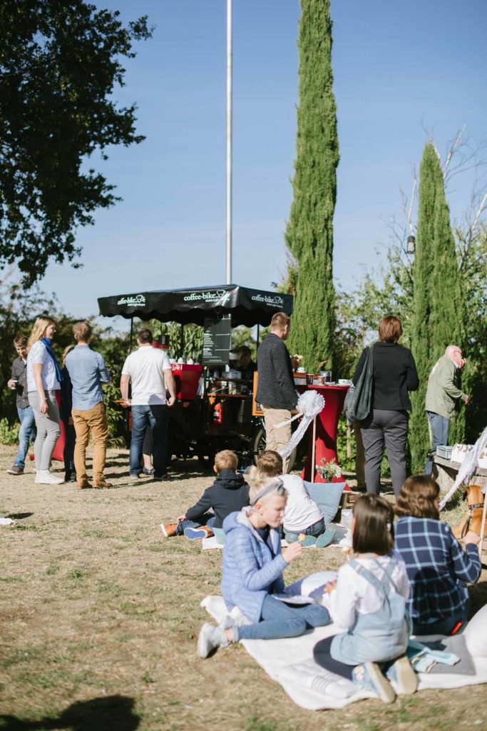 Coffeebike mit Picknick