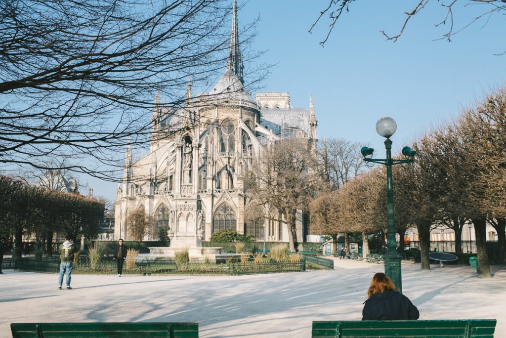 Spaziergang an der Seine Paris