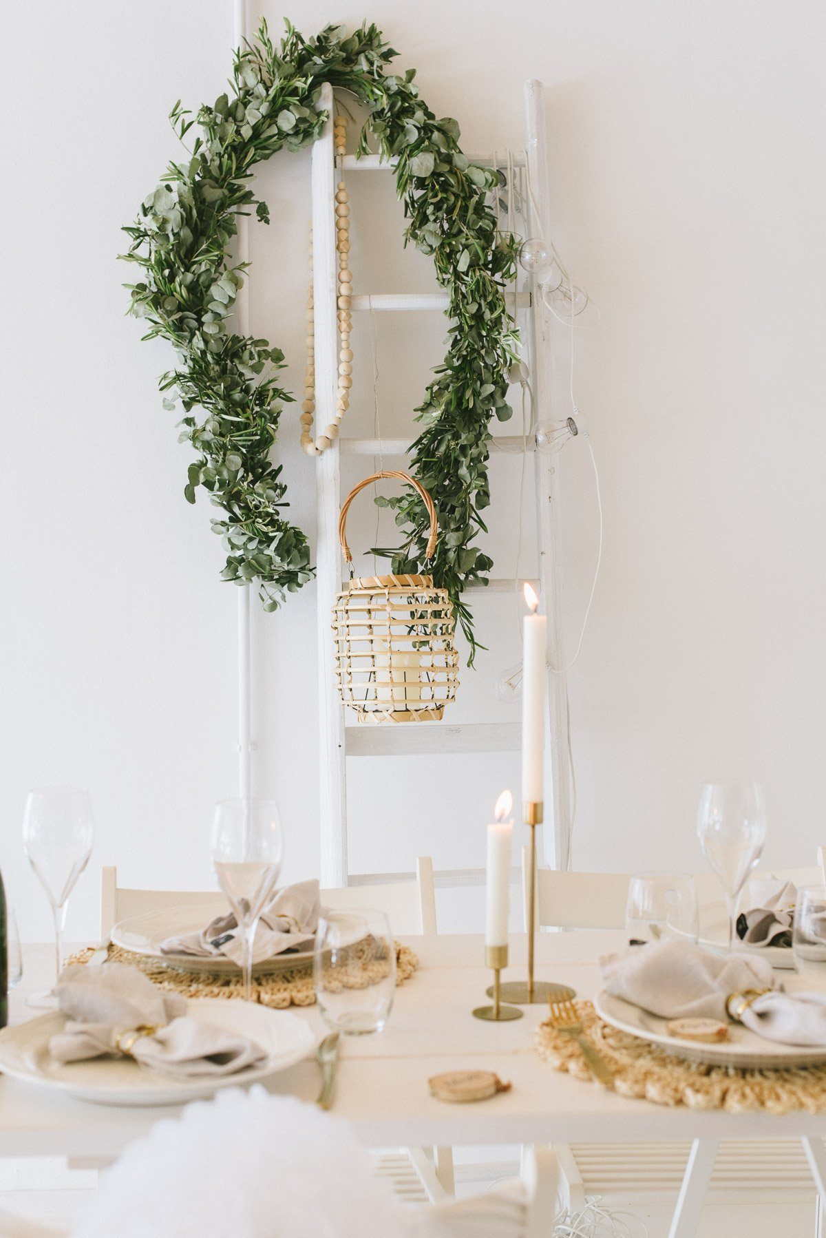 Dekoration für die standesamtliche Trauung