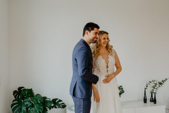 Liebevoll moderne Hochzeit im Loftwerk