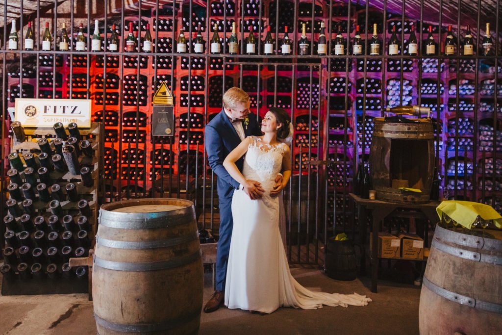 Schwanger heiraten: Kathi und Beni heiraten im Weingut