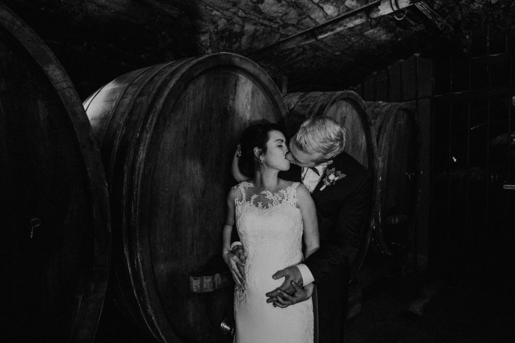 Schwanger heiraten: Kathi und Beni heiraten im Weingut