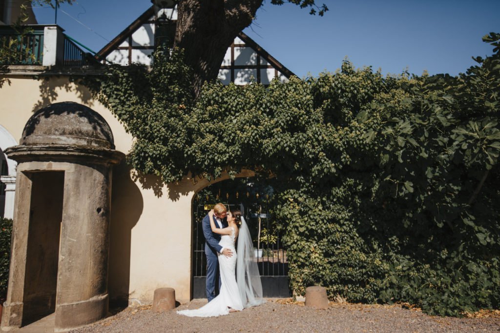 Schwanger heiraten: Kathi und Beni heiraten im Weingut