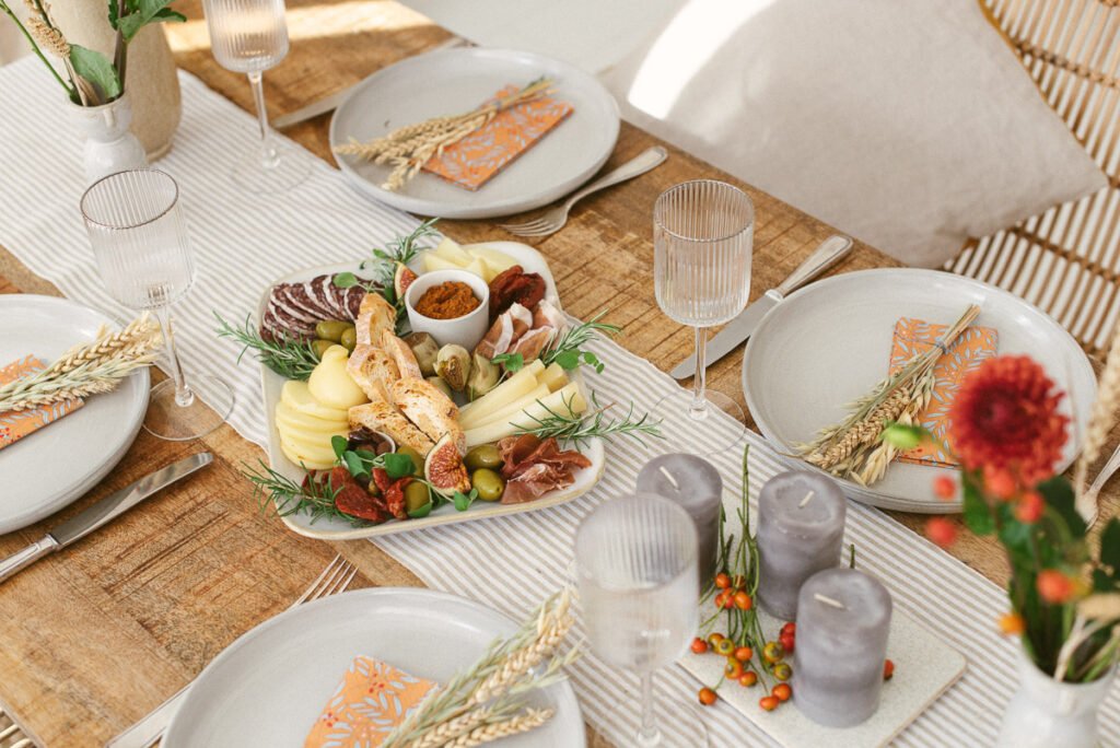 Herbstlicher Geburtstag natürlich dekorieren