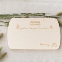 Frühstücksbrettchen Guten Morgen Freiheit Vanlife Camping