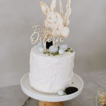 Caketopper Osterhase dreiteilig