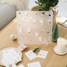 Adventsdkalender zum Aufstellen Acryl