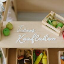 Namensschriftzug Kaufladen