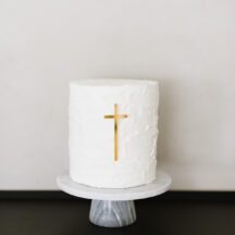 Cake Charm Kreuz Slim (5 Stück)