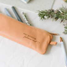 Ledermäppchen 'Lehrer/In mit Herz'