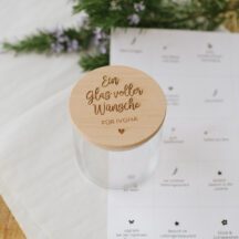 Vorratsglas Ein Glas voller Wünsche