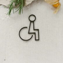 Türschild barrierefreie Toilette