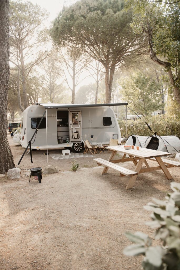 Komfort Stellplatz auf dem Campingplatz Sandaya Douce Quiétude