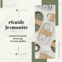 Terrazzo Schalen selber machen – Jesmonite Anleitung (E-Guide PDF) [Digital]