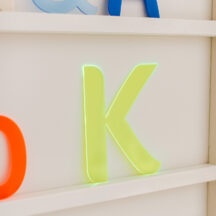 Acrylbuchstabe Acrylzahl