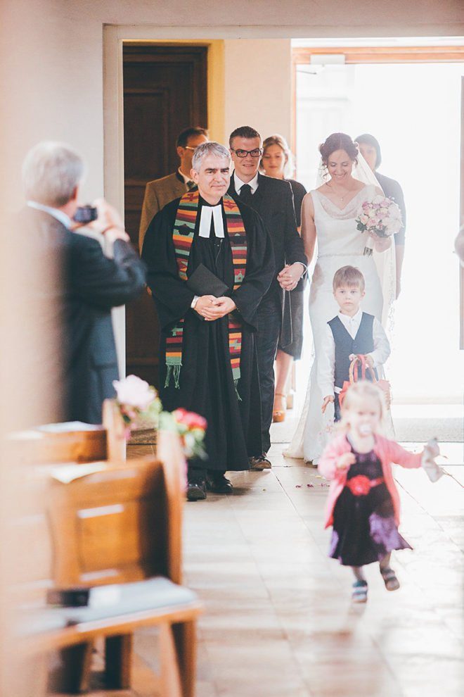 Einzug in die Kirche