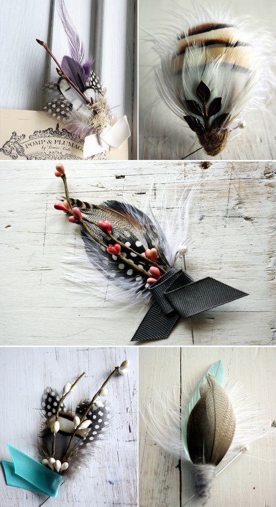 Anstecknadel-mit-Federn