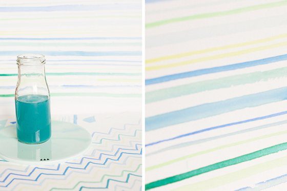 DIY Aquarell Save the date Karte 3