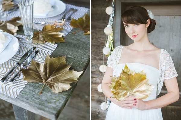 Hochzeit im Winter mit Gold und Glitzer von Fraeulein K sagt Ja 4