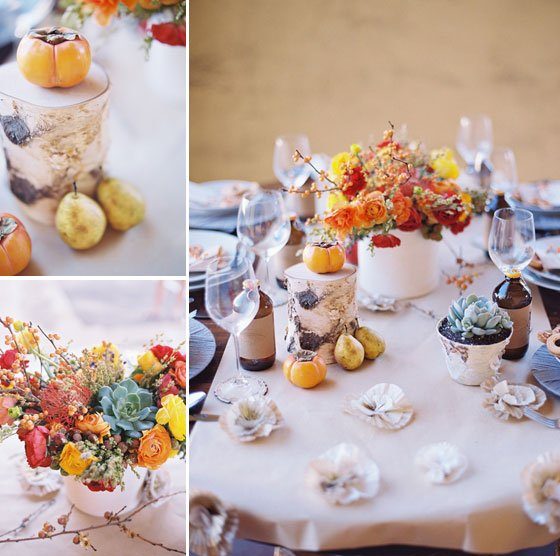 Tischdeko-braune-Papiertüten1