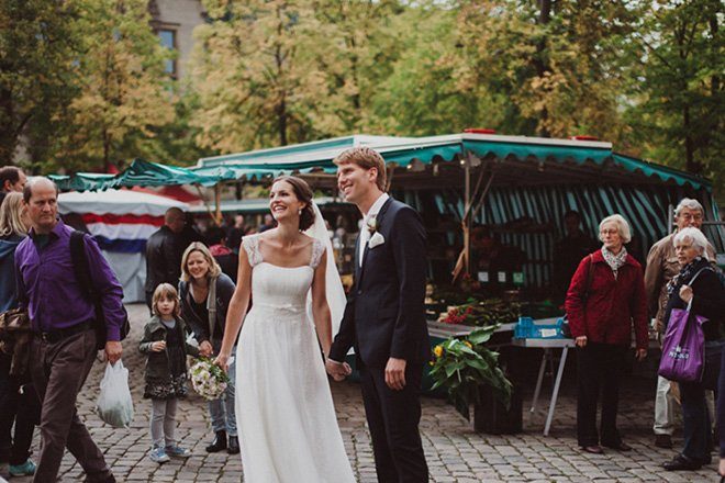 Vom Wochenmarkt zur Trauung - Hochzeit9