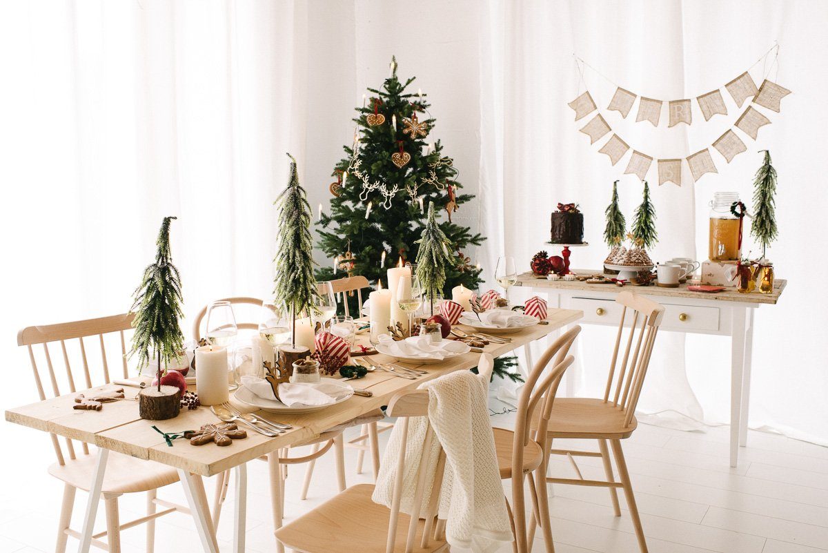 Natürlich, gemütlich, Rot - eine traditionelle und doch moderne Weihnachtsdeko