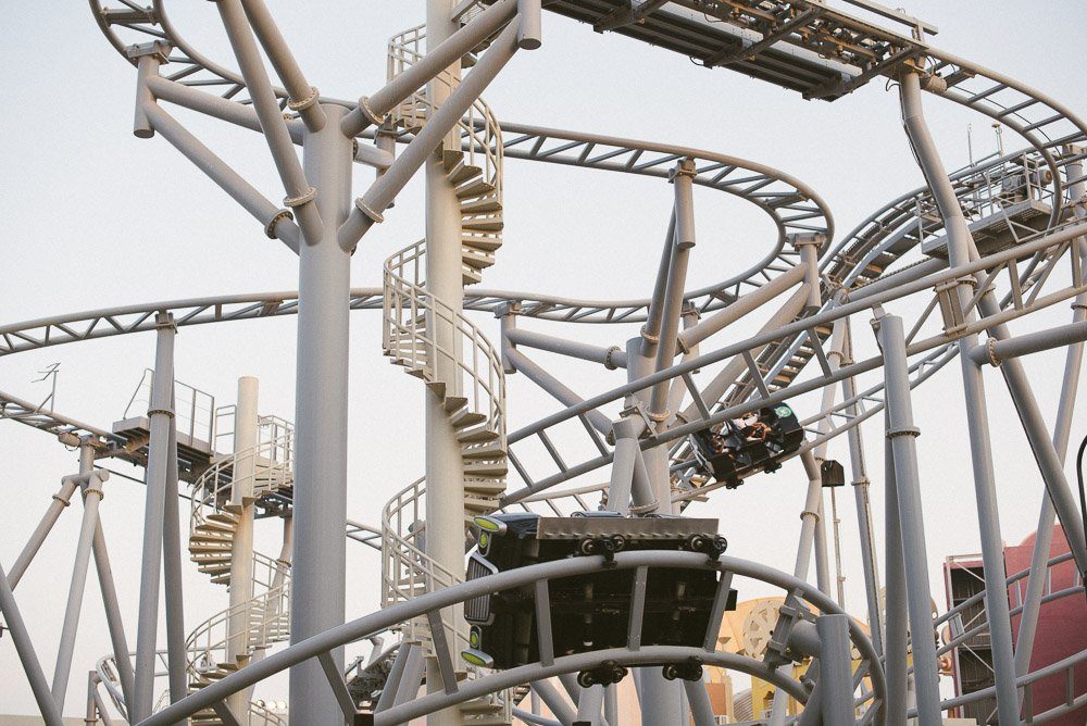 Dubai Parks Achterbahn