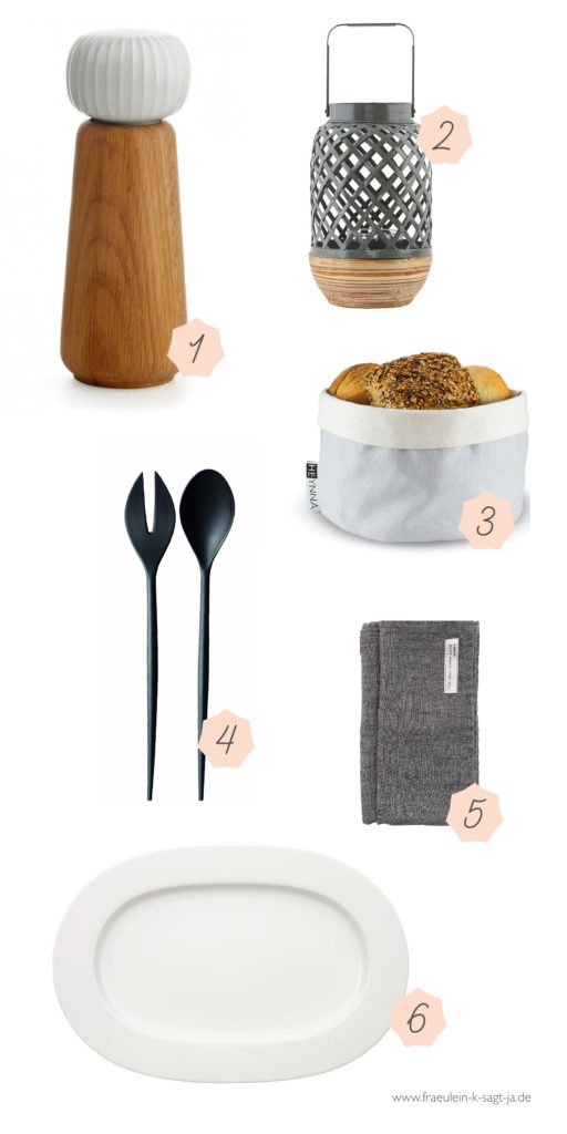 Accessoires für die Gartenparty