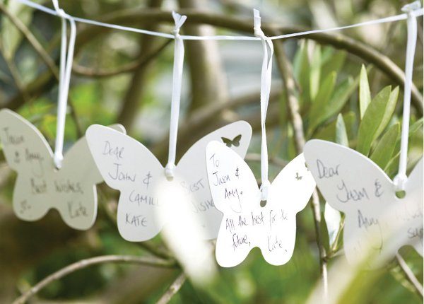 van harte schmetterling girlande hochzeit