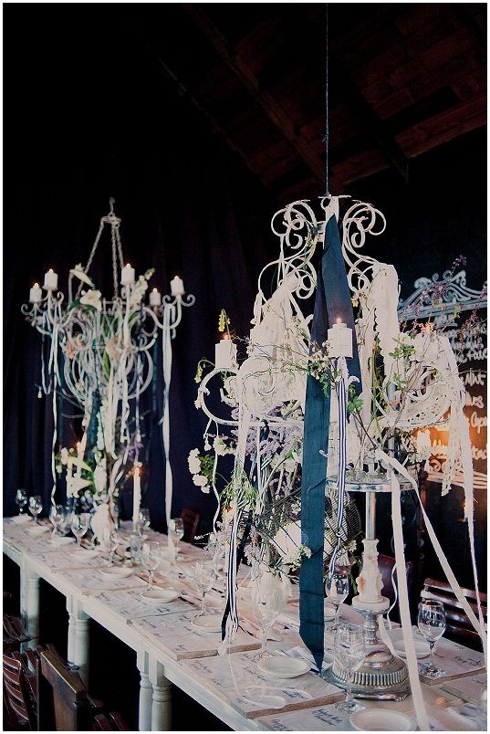 Hochzeitsdeko schwarz 6