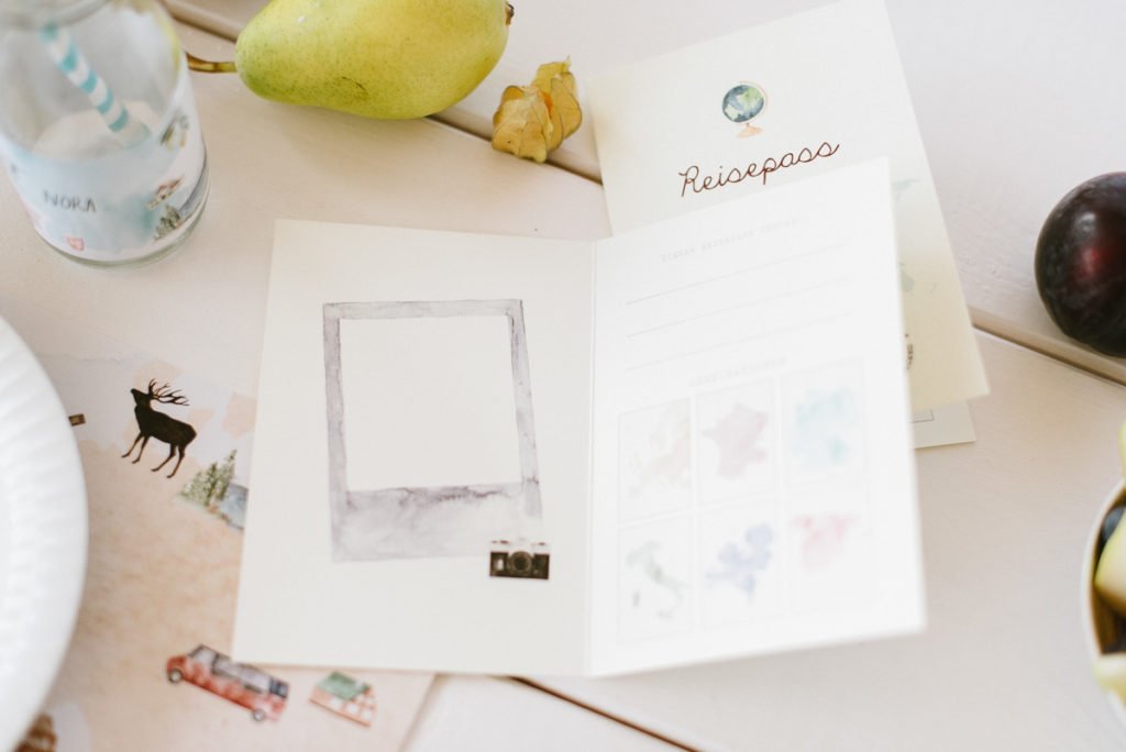 Weltreise - Reisepass für Kindergeburtstag
