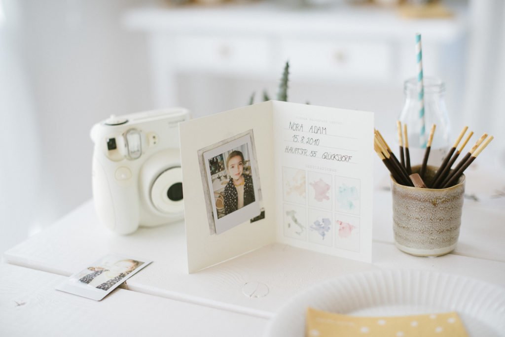 Reisepass für Kindergeburtstag